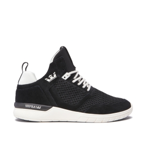 Supra METHOD Høye Sneakers Herre Svart/Hvite | NO-65199